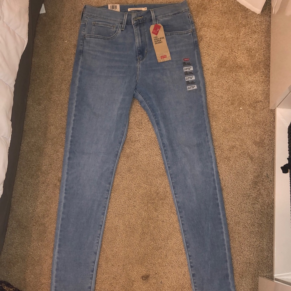 Levi’s High-Rise Super Skinny Jeans